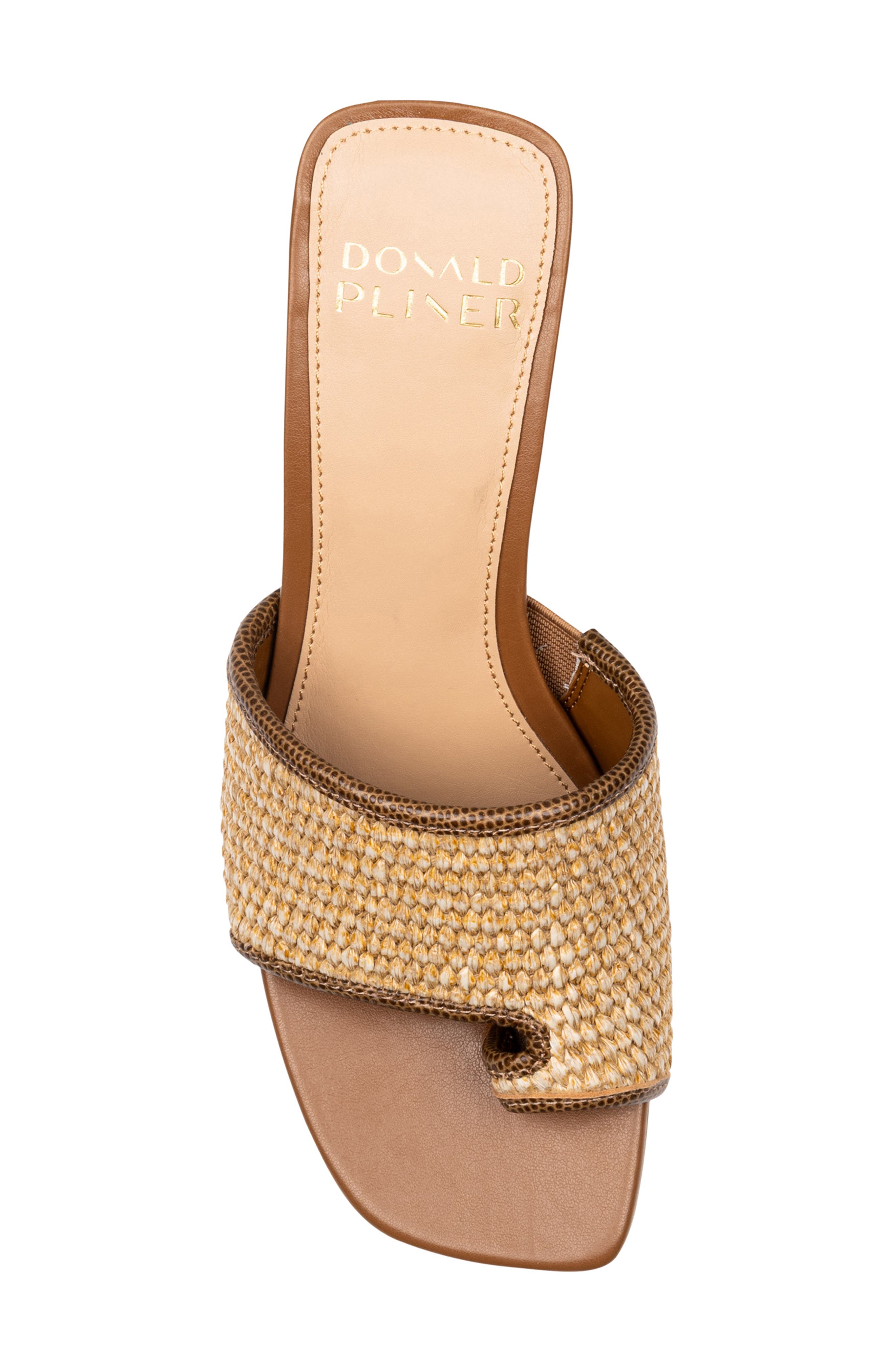 Dalayna Toe Loop Sandal, Alternate, color, SADDLE