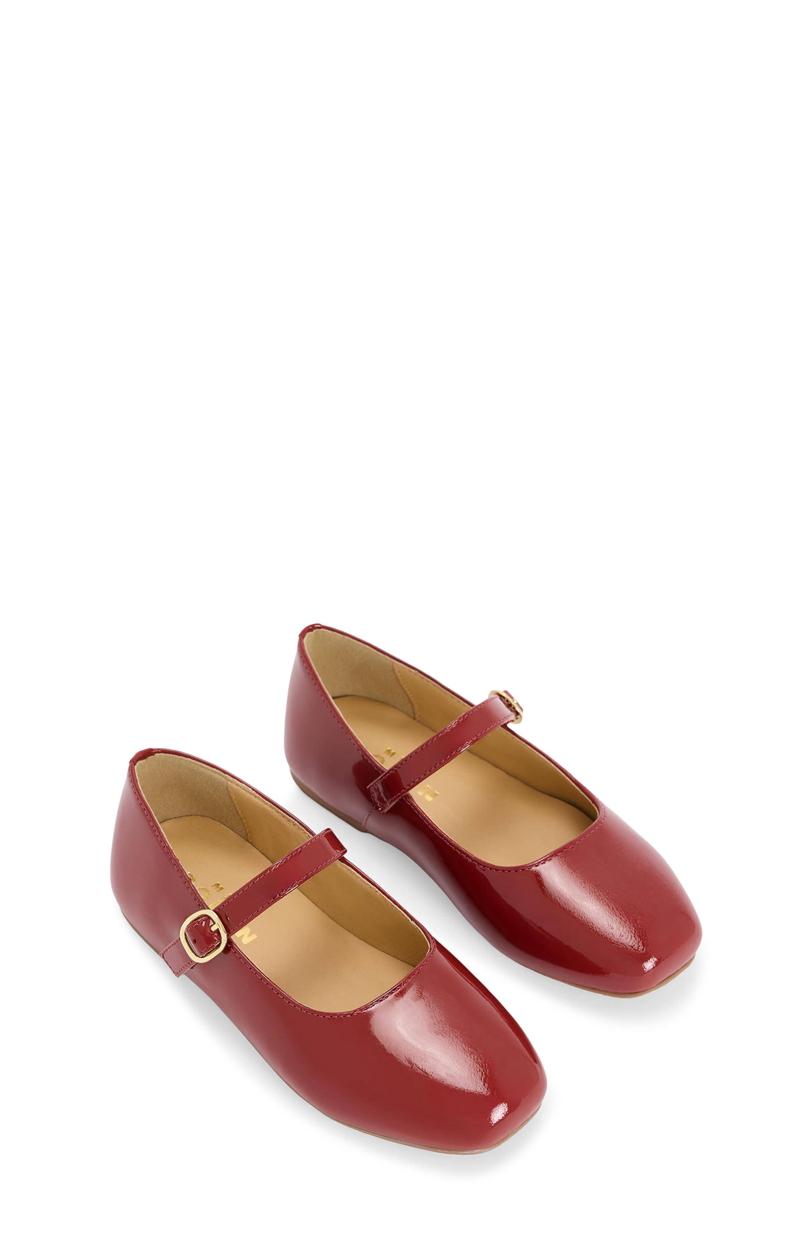 Kids' Square Toe Mary Jane, Alternate, color, RED