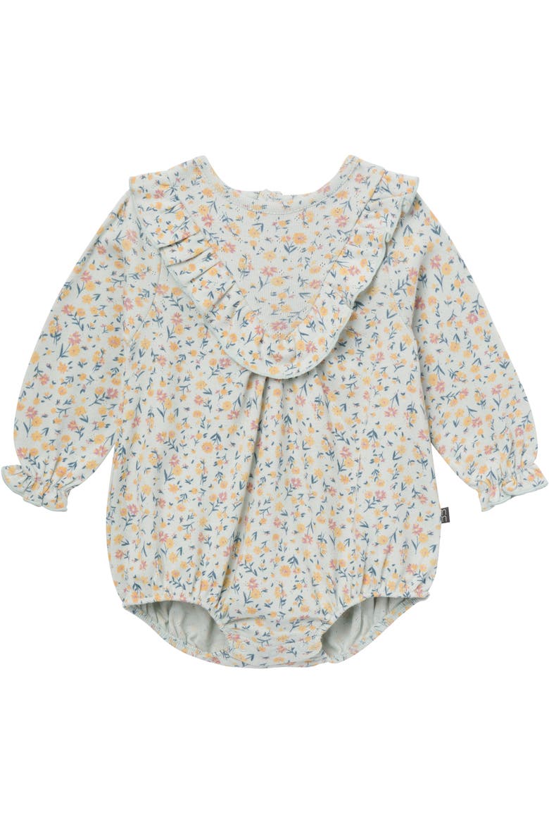 Bubble Romper and Tights Set, Alternate, color, Tiny Floral