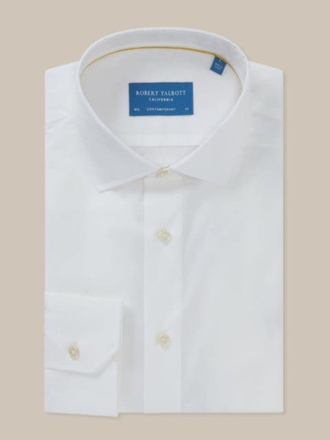 Reynolds Light Weight Poplin Contemporary Fit Shirt