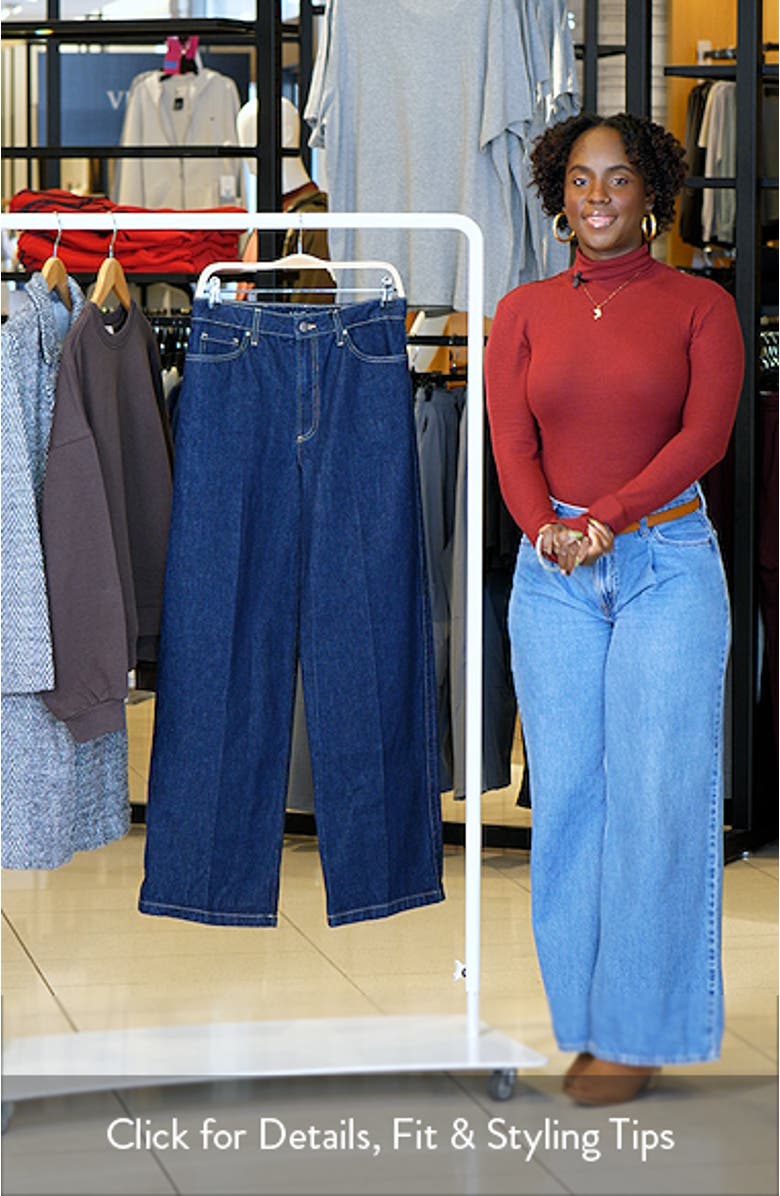 Brigitte High Waist Wide Leg Jeans, sales video thumbnail