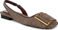 SARTO by Franco Sarto Tracy Slingback Square Toe Flat