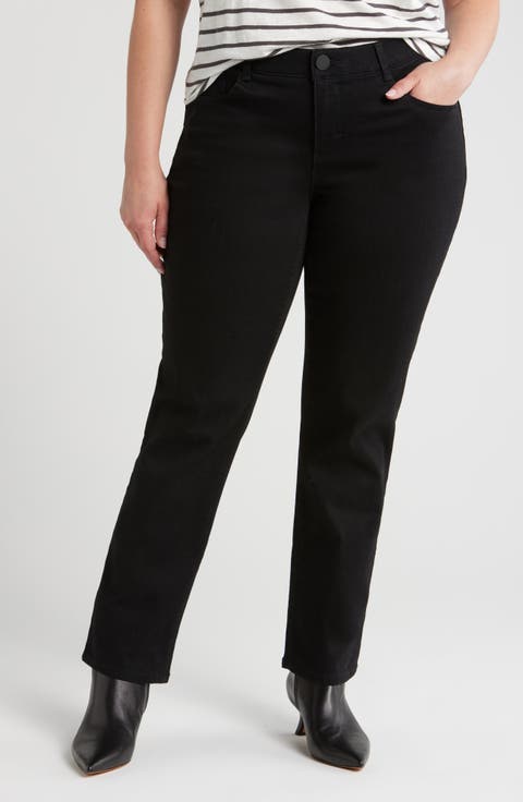 Sawyer Straight Leg Jeans (Plus)
