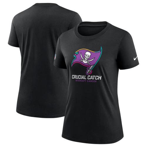Nike Black Tampa Bay Buccaneers 2024 Nfl Crucial Catch Tri-blend T-shirt In Black