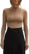 Bayse Anisa Mock Neck Top