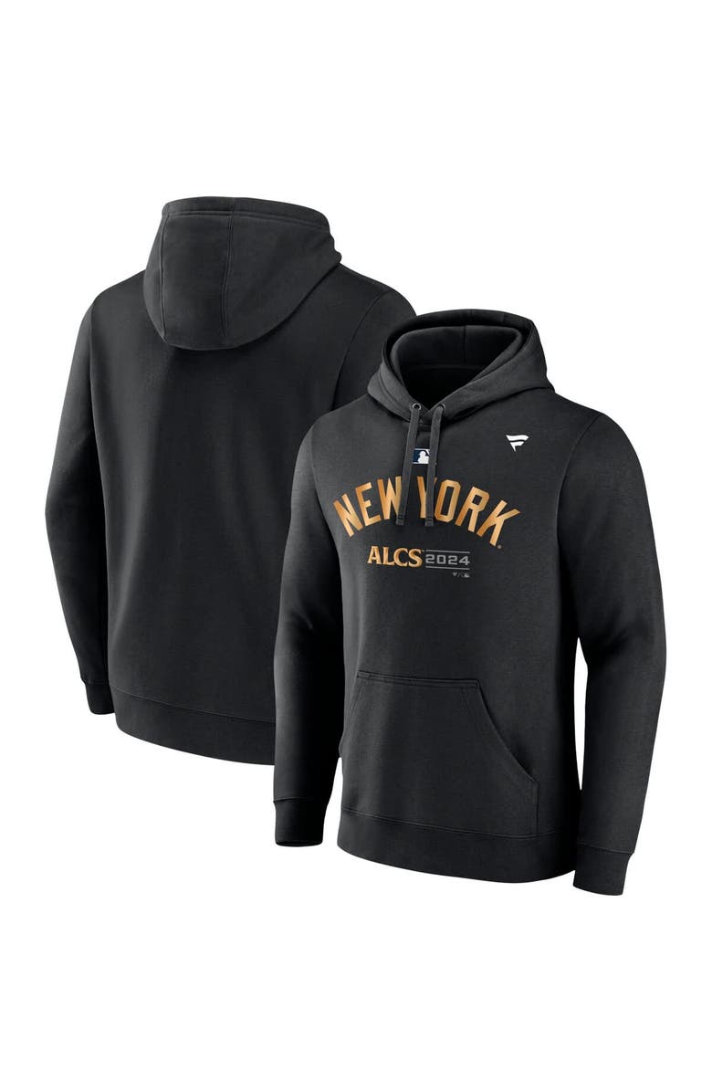 FANATICS Men's Fanatics Black New York Yankees 2024 American League Division Series Champions Locker Room Pullover Hoodie, Alternate, color, 