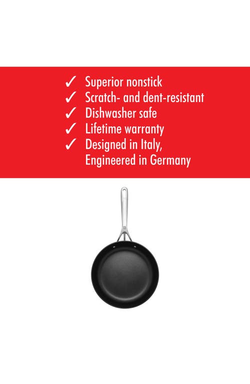 Zwilling Motion Hard Anodized Nonstick 10-inch Fry Pan In Black