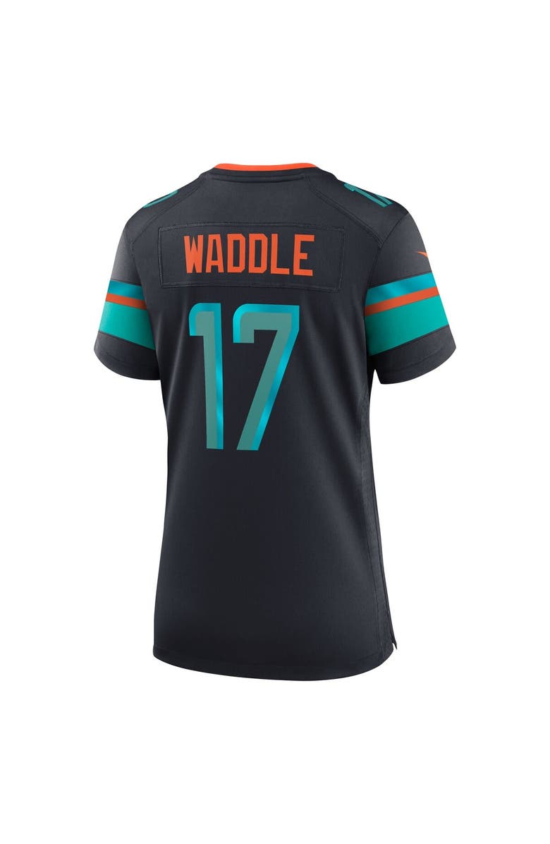 Nike Women's Nike Jaylen Waddle Pitch Blue Miami Dolphins 2025 Rivalries Collection Game Jersey, Alternate, color, Navy