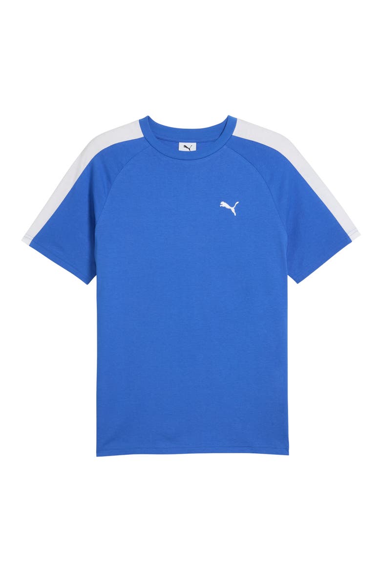 T7 Cotton T-Shirt, Alternate, color, MOUNTAIN BLUE