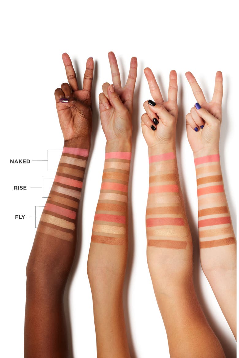 Stay Naked Threesomes Blush, Bronzer & Highlighter Palette, Alternate, color, NAKED