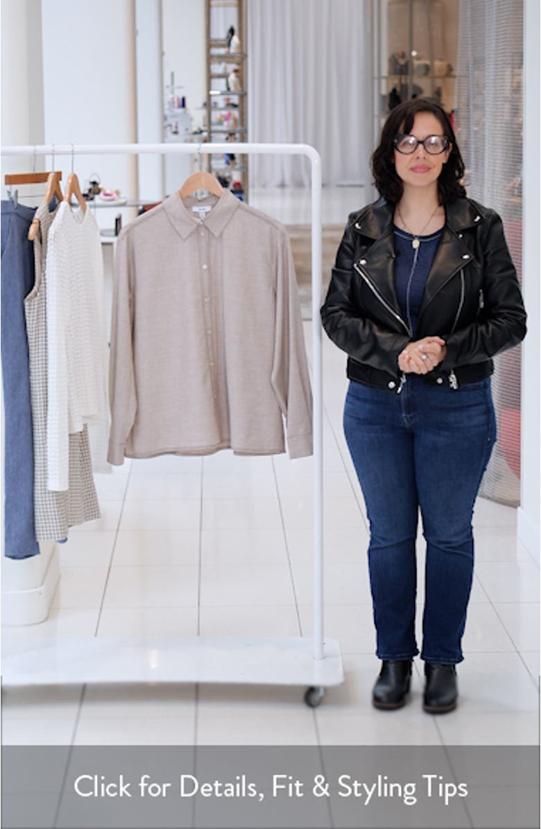 Nova Topstitch Button-Up Shirt, sales video thumbnail