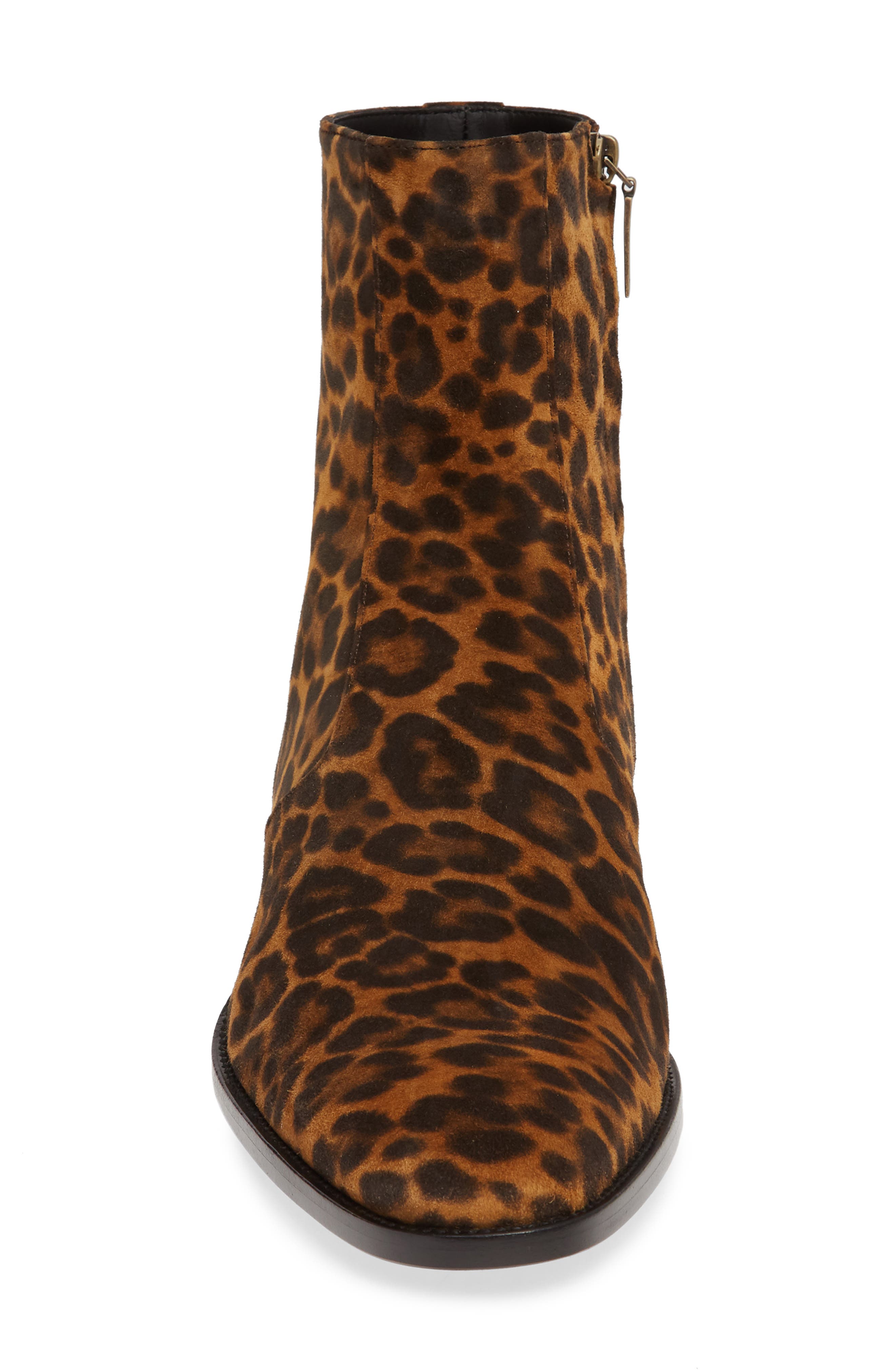 Saint Laurent Wyatt Zip Boot, Alternate, color, 