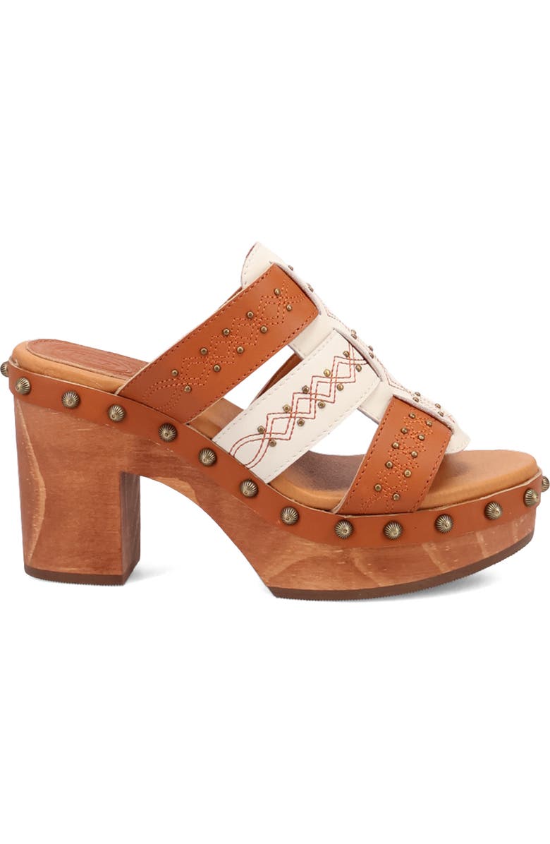 Dingo Chateau Platform Wedge Sandal, Alternate, color, Russet