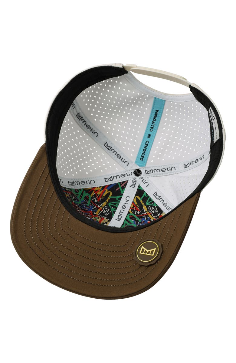 Melin Hydro Compass Snapback Cap, Alternate, color, Yellow Jacket
