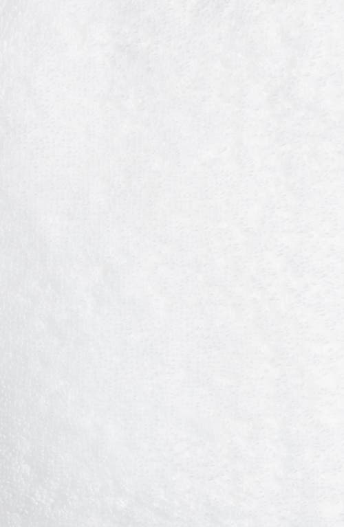 Weezie 2-pack Scalloped Organic Cotton Terry Hand Towels In White