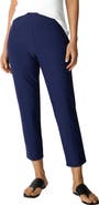Eileen Fisher Slit Back Slim Crop Pants