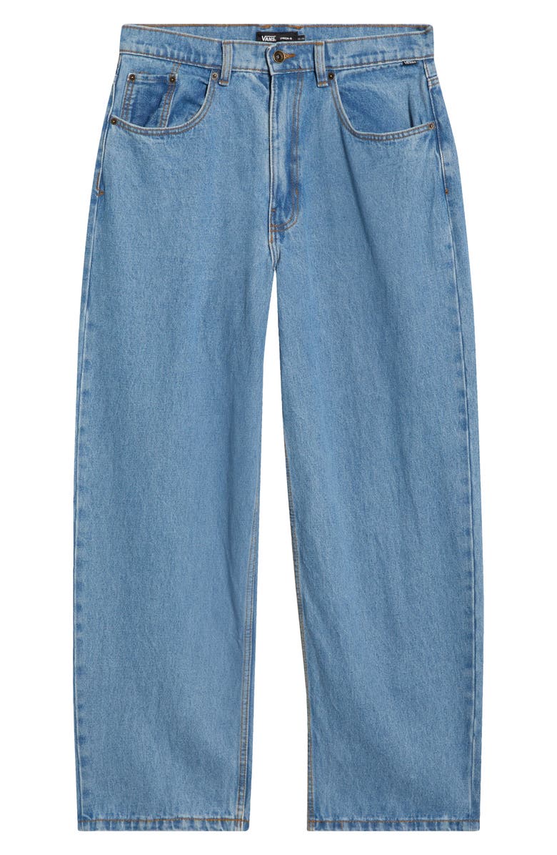 Vans Skate Check-5 Baggy Jeans, Alternate, color, Stonewash Blue