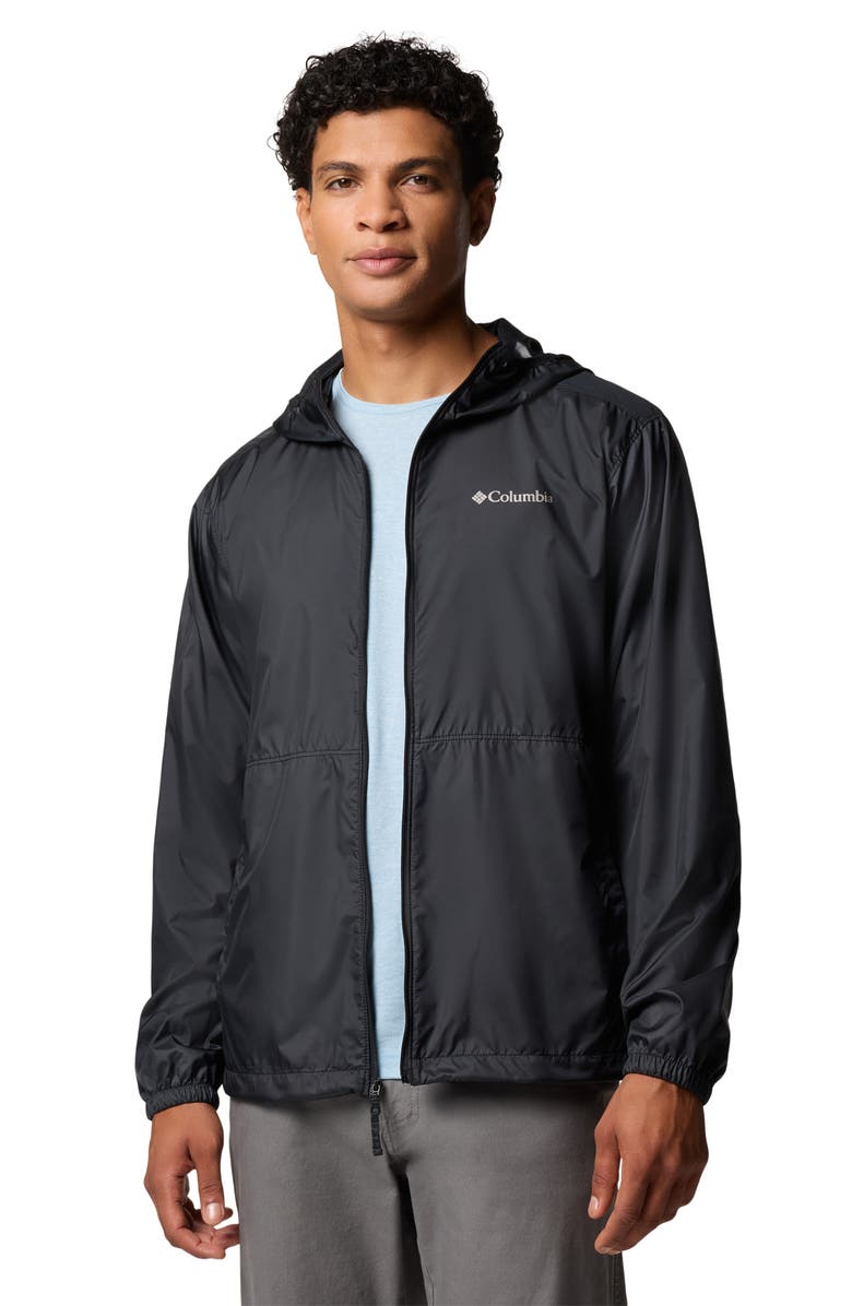 Columbia Center Ridge II Hooded Windbreaker Jacket, Alternate, color,