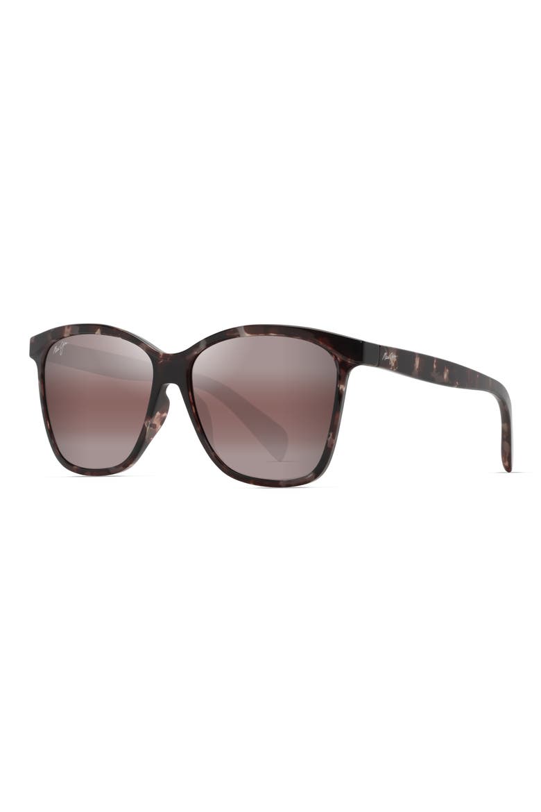 Liquid Sunshine 58mm PolarizedPlus2® Sunglasses, Alternate, color, RED TORTOISE