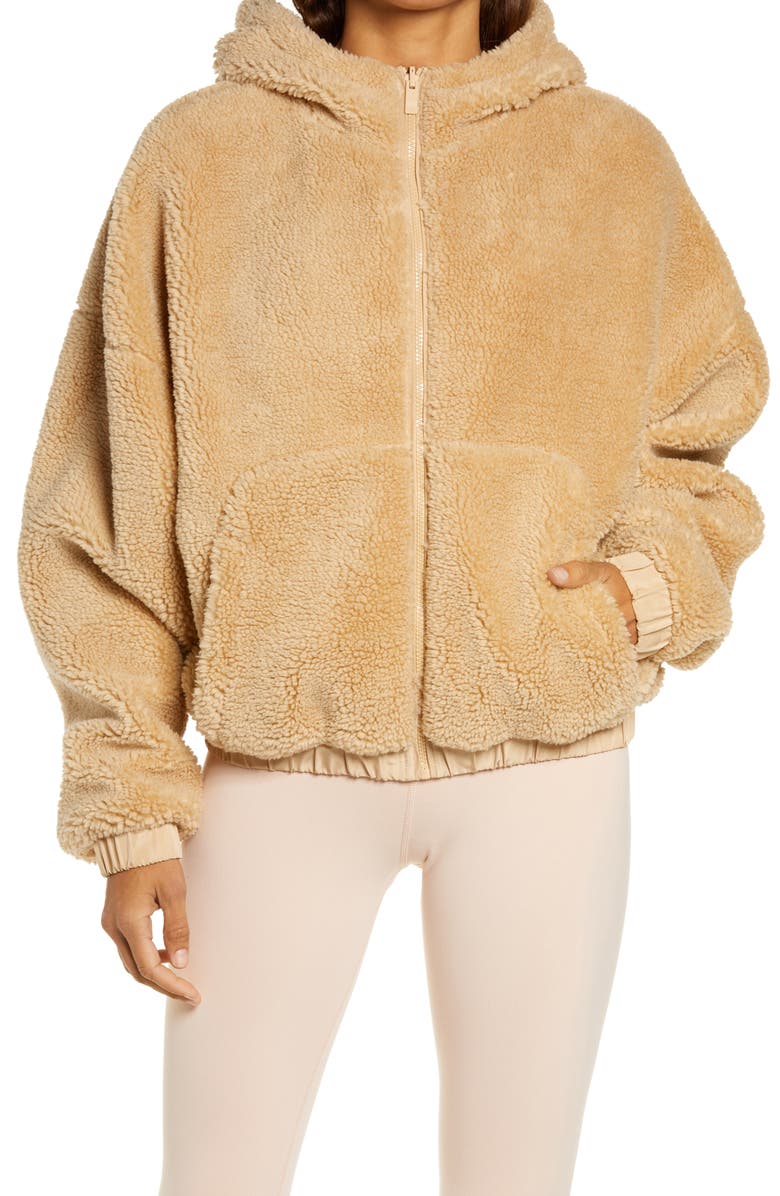 Alo Duality Reversible Faux Shearling Jacket, Alternate, color, 