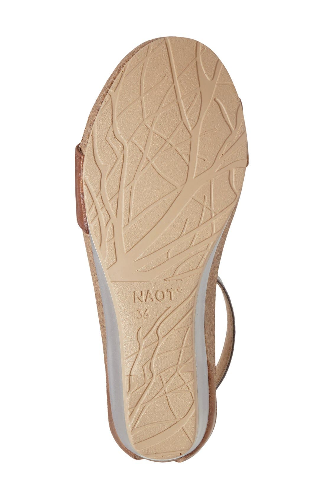 Naot 
Pixie
 Sandal, Alternate, color, Maple Latte Leather