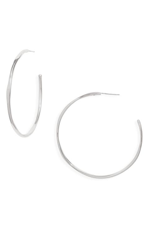 Medium Loom Hoop Earrings