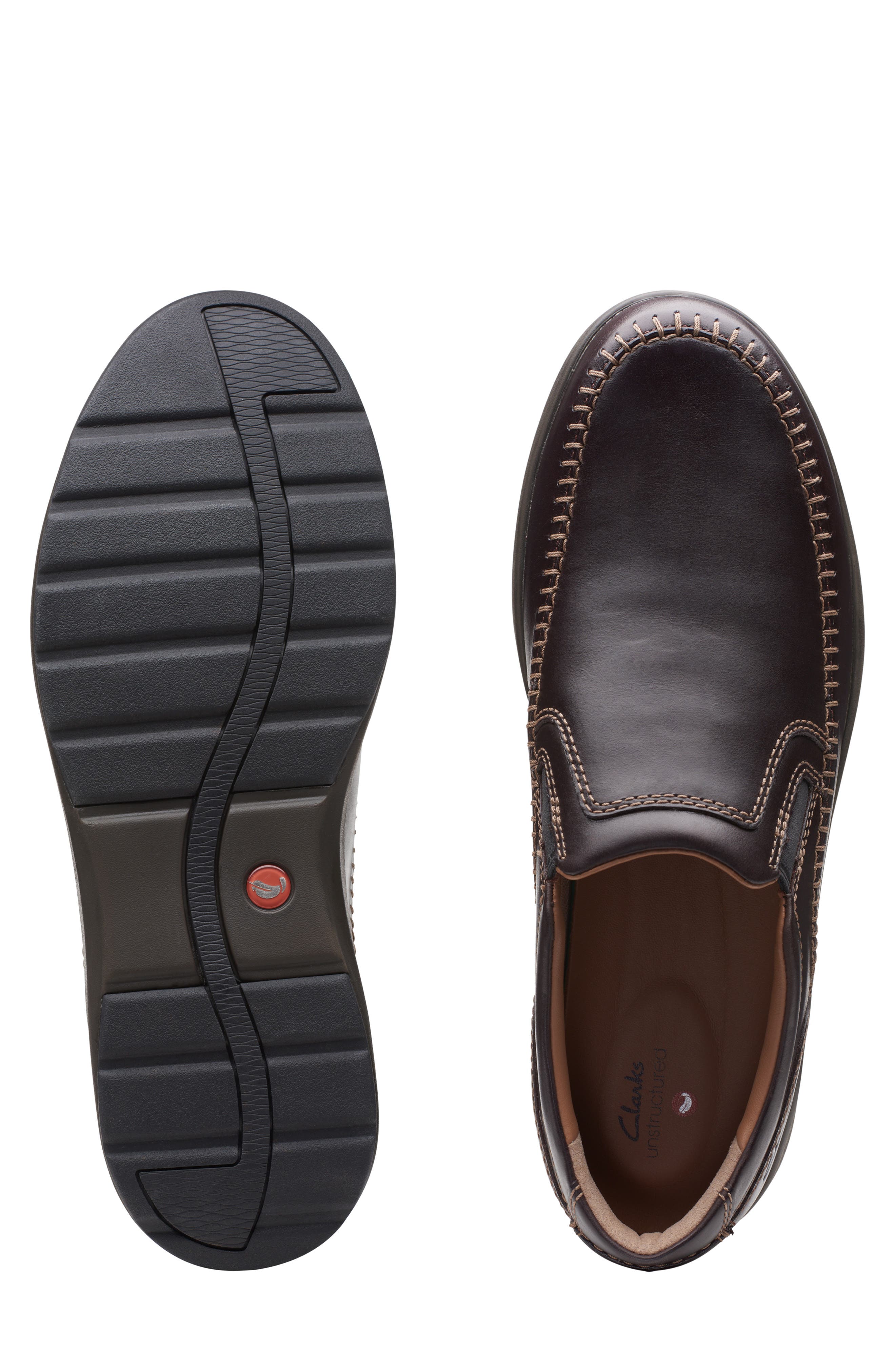 Un.Trail Way Slip-On, Alternate, color, MAHOGANY OILY LEATHER