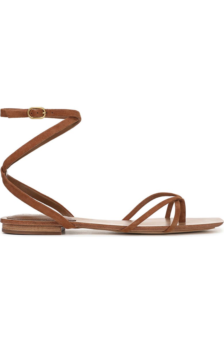 Veronica Beard Allegra Ankle Strap Sandal, Alternate, color, Hazelwood