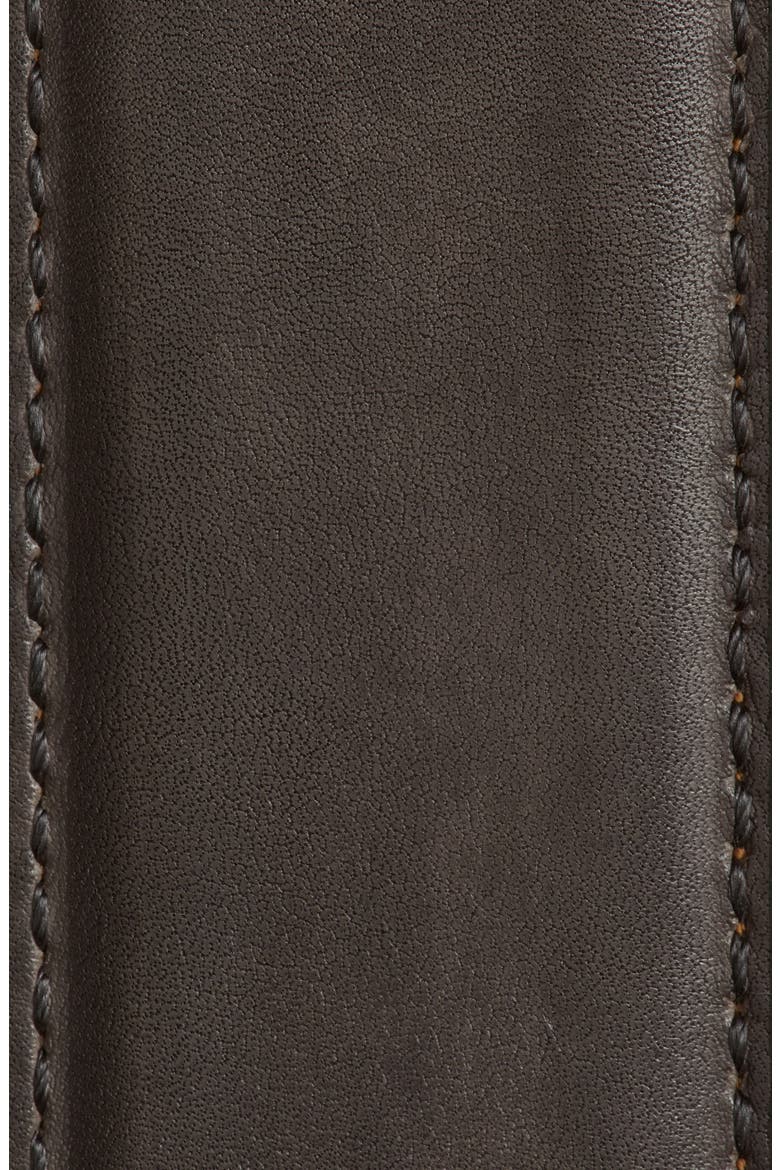 Velaz Leather Belt, Alternate, color, GREY