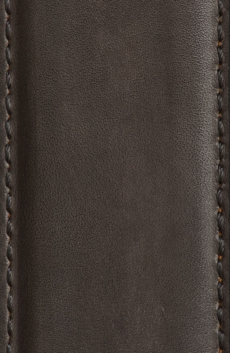 Magnanni Velaz Leather Belt, Alternate, color, Grafito