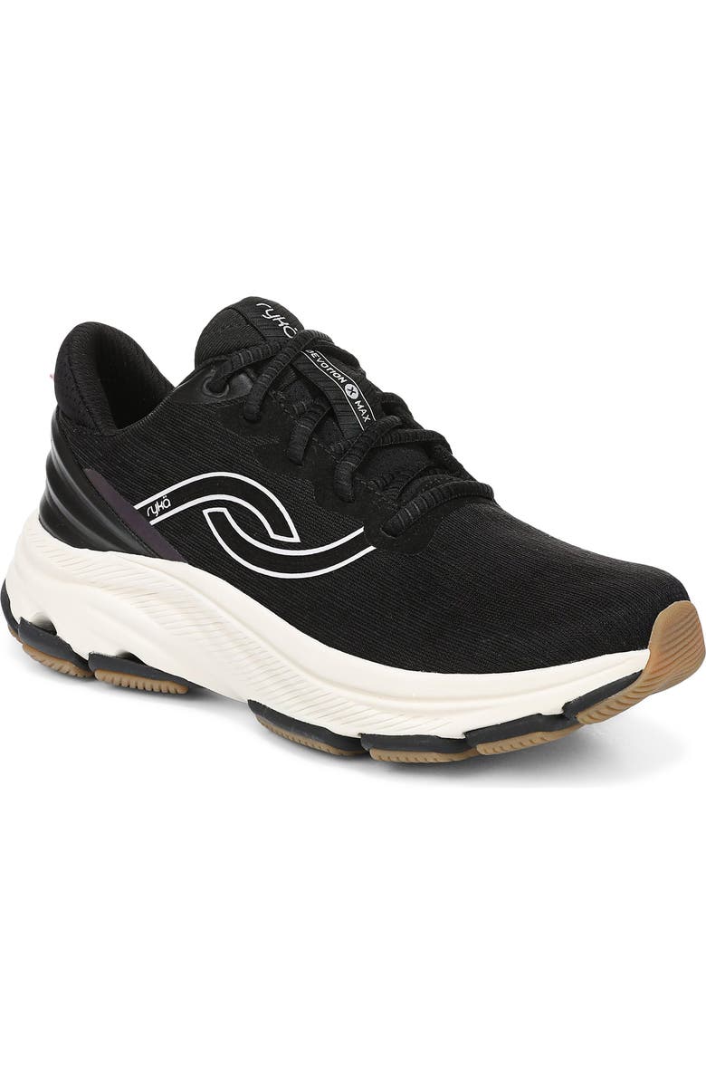 Rykä Devotion X Max 2 Walking Sneaker, Main, color, Black/ White
