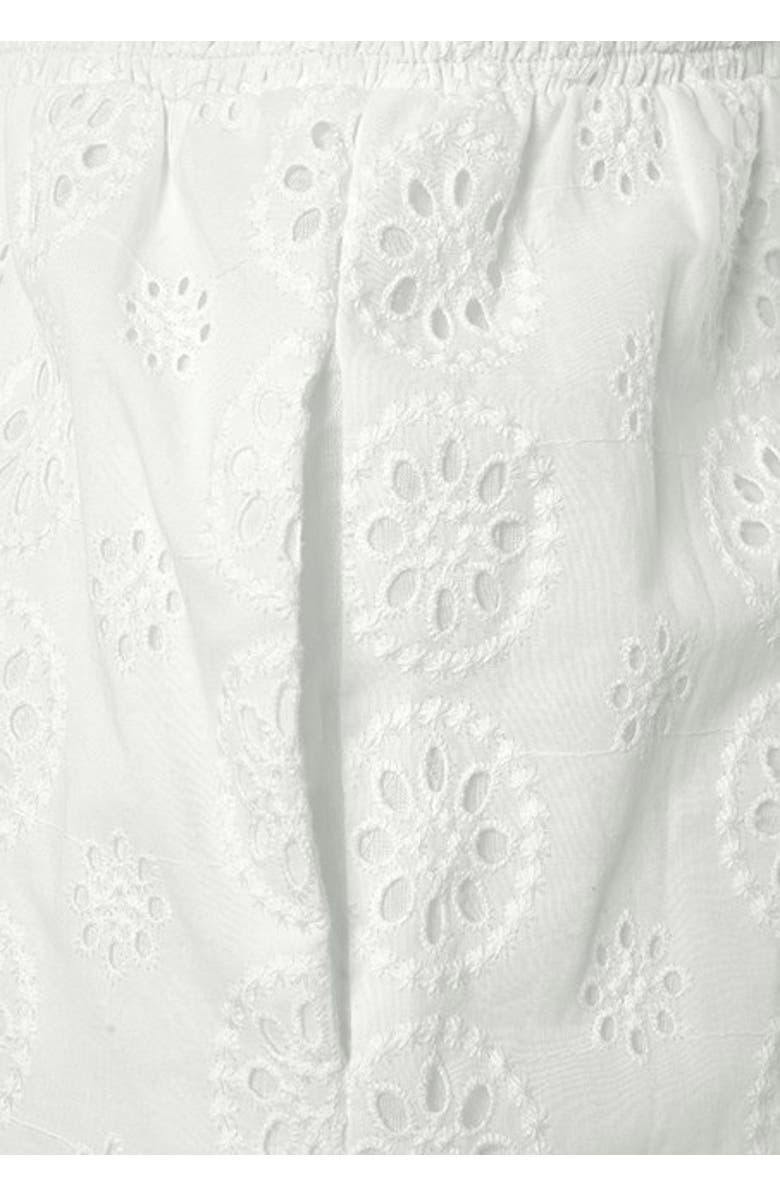 LASCANA Women's Sleeveless Eyelet Jumpsuit, Alternate, color, White