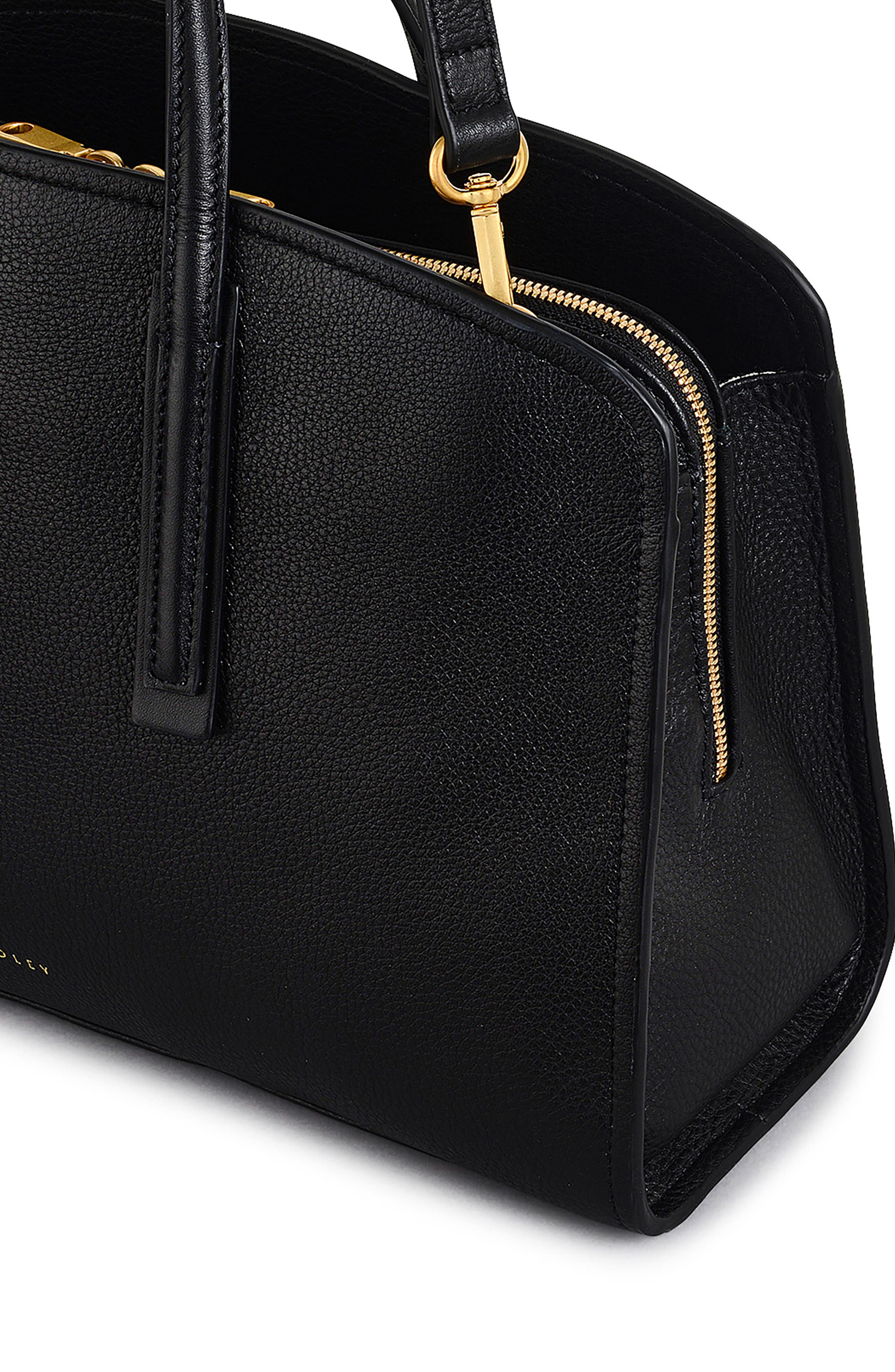 Radley Arragon Pebbled Leather Satchel, Alternate, color, 