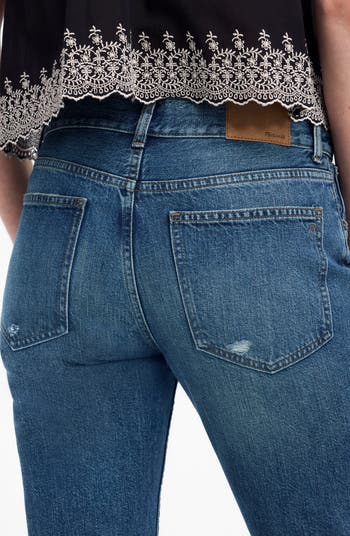The Dean Easy Ankle Straight Leg Jeans