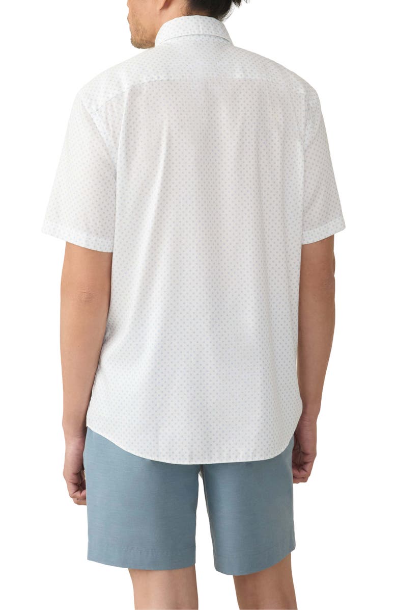 Faherty Movement Monterrey Short Sleeve Button-Up Shirt, Alternate, color, Mist Sunburst