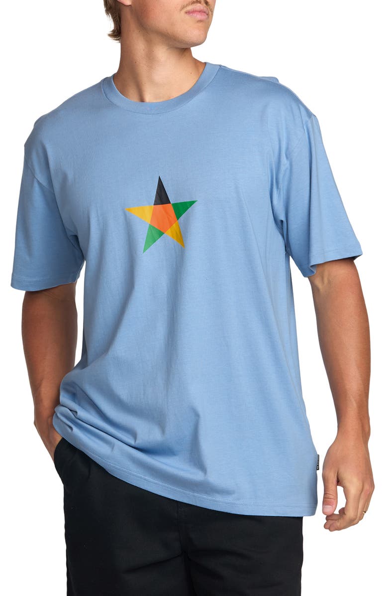 Billabong Star Graphic T-Shirt, Main, color, Sky