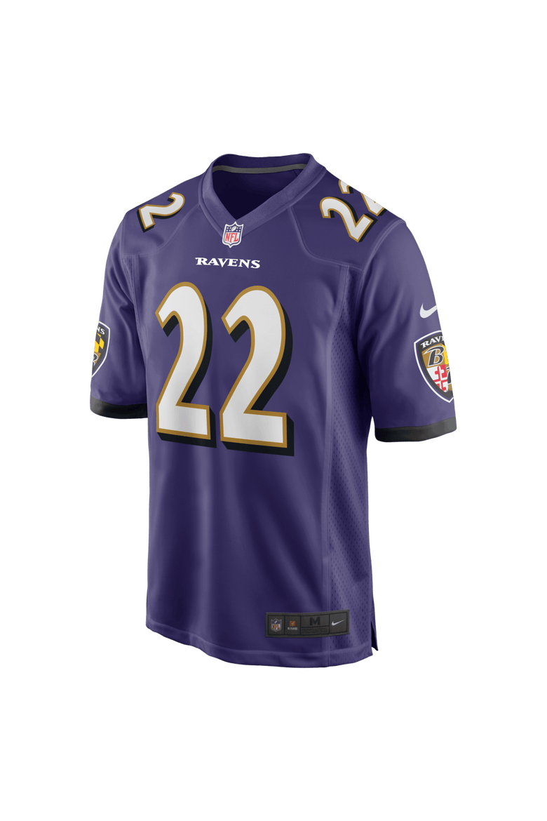 Men's Nike Derrick Henry Purple Baltimore Ravens Game Player Jersey, Alternate, color, Purple