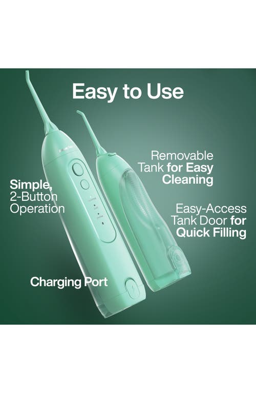 Aquasonic Icon Power Toothbrush & Water Flosser Set In Mint