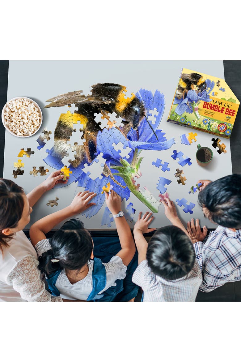 Lil Bumble Bee 100 Piece Jigsaw Puzzle, Alternate, color, Multicolored