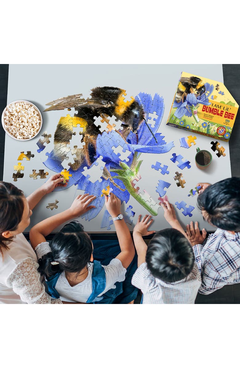 Madd Capp Lil Bumble Bee 100 Piece Jigsaw Puzzle, Alternate, color, Multicolored