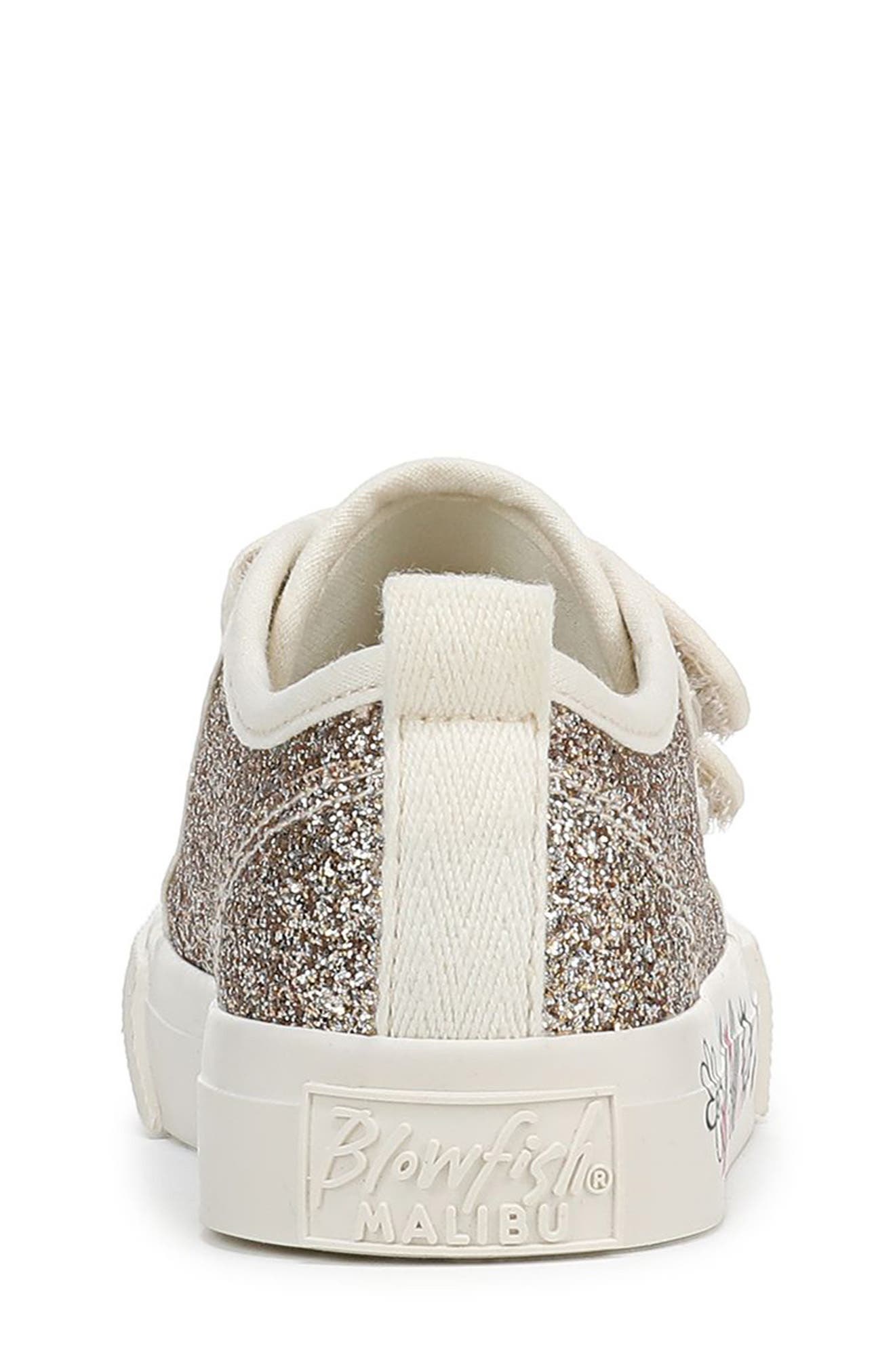 Kids' Cove Sneaker, Alternate, color, CREAM GLITTER