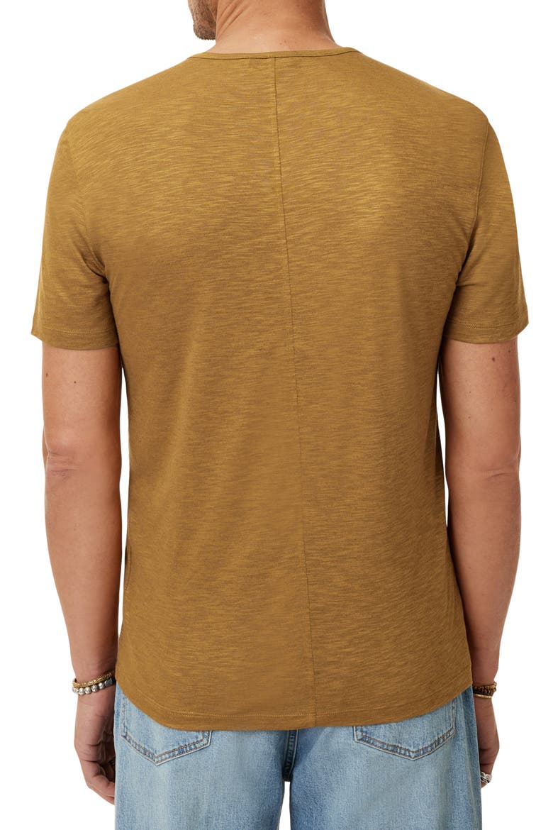 Biello Slim Fit Henley Top, Alternate, color, LIGHT UMBER