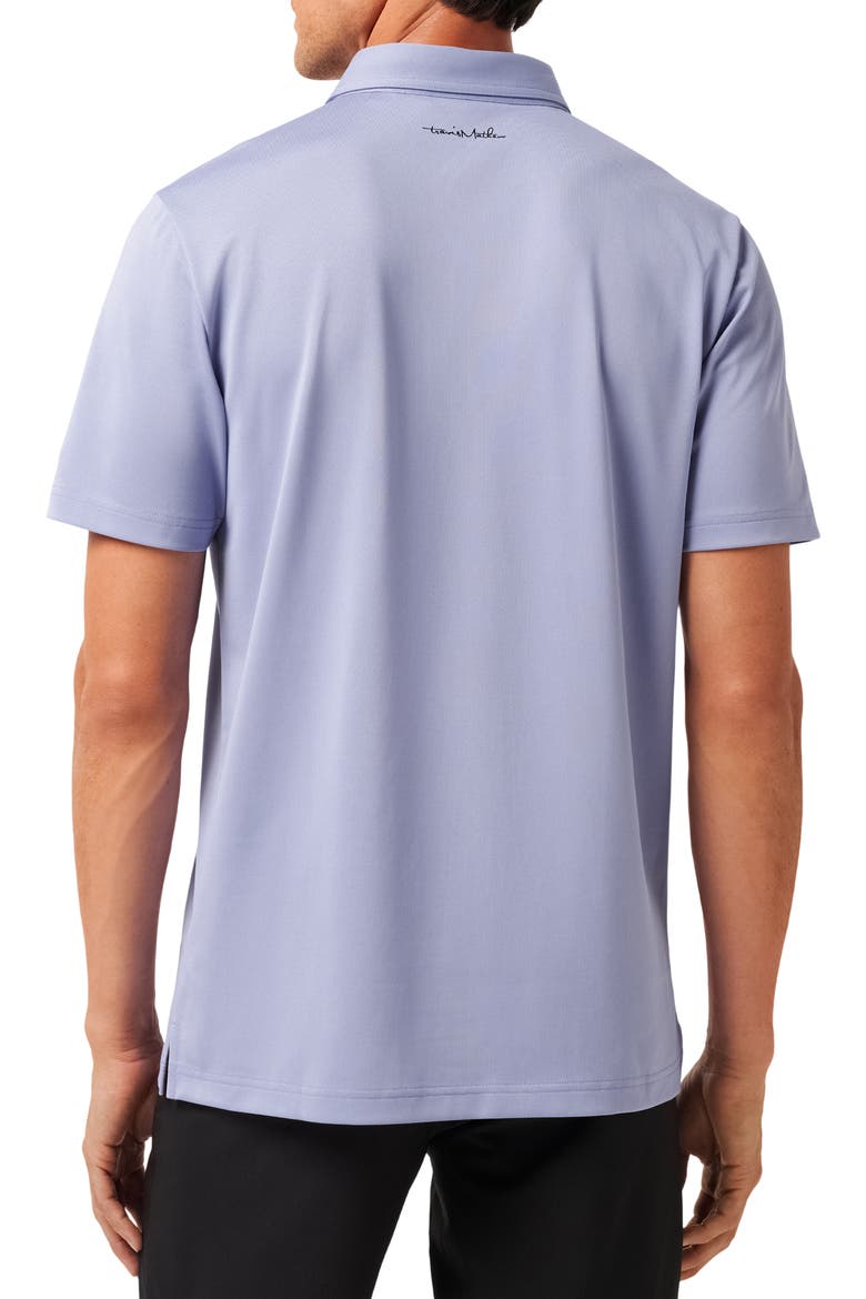 Good Good Chest Stripe Polo, Alternate, color, HEATHER VIOLET STORM