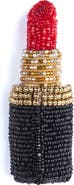 Deepa Gurnani Lipstick Brooch