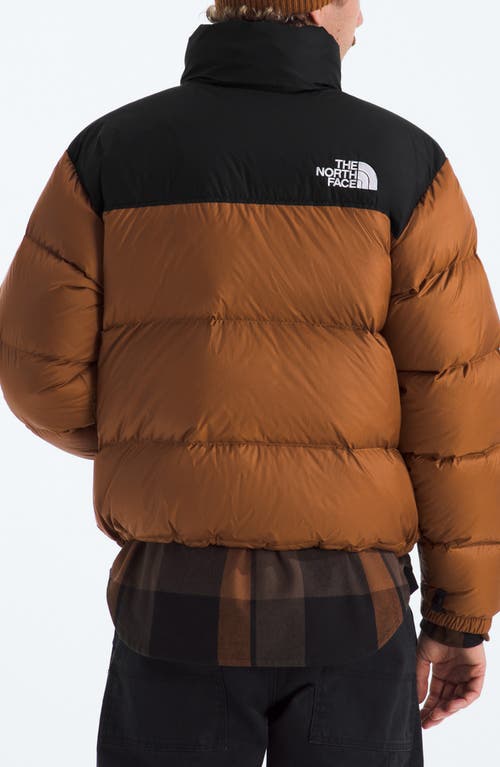 The North Face 1996 Retro Nuptse 700 Fill Power Down Packable Jacket In Brown