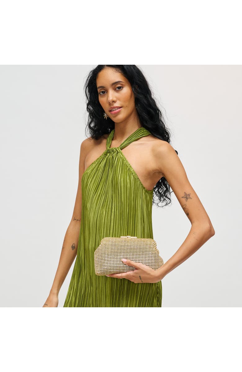 URBAN EXPRESSIONS HANDBAGS Delfina Evening Bag, Main, color, Gold
