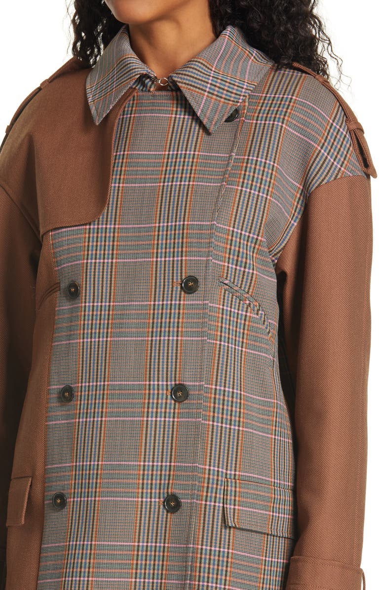 Birgitte Herskind Rina Double Breasted Trench Coat, Alternate, color, 