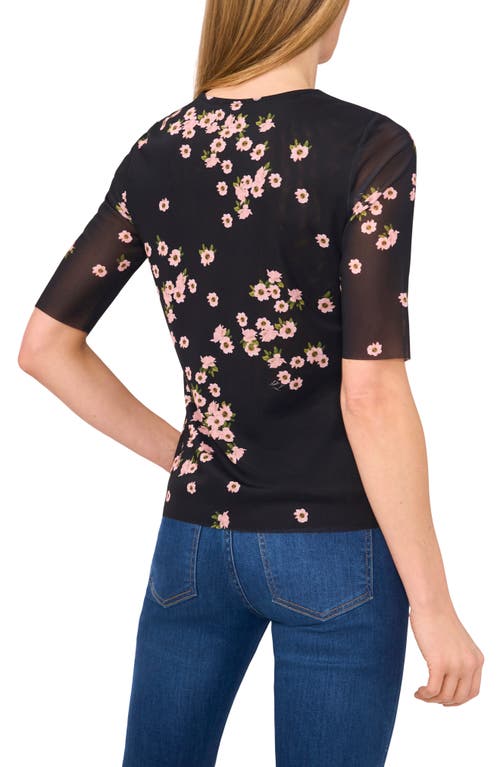 Ted Baker Floral Mesh Top