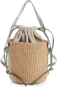 Chloé Small Woody Basket Bucket Bag