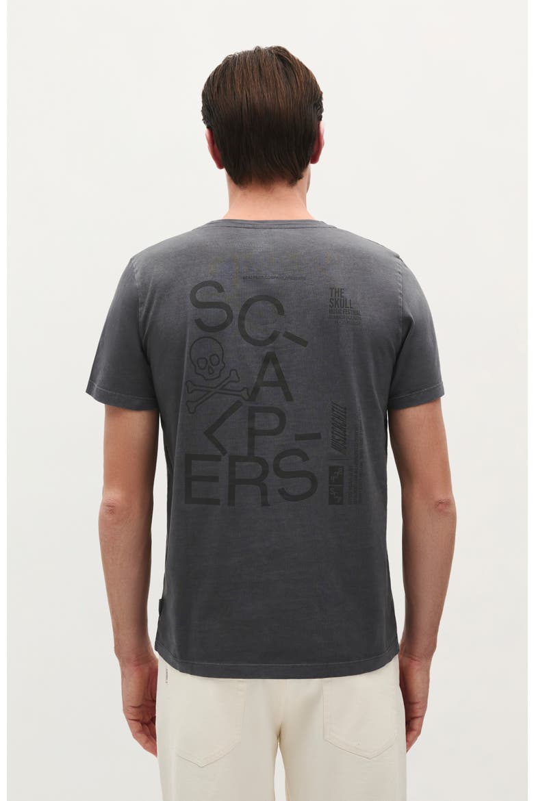 Skull Sound Tee, Alternate, color, ANTHRACITE